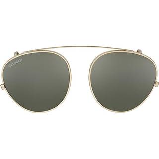 Serengeti Serengeti Clip On Only Polarized SS603007 Standard Solbriller Mænd Guld - Shiny Light Gold - Standard