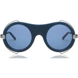 Calvin Klein CKNYC1875SR 430 49 Solbriller Mænd Blue - Matte Blue - 49mm