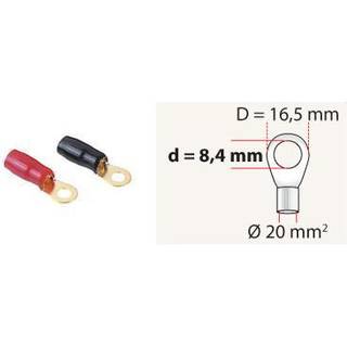 Ringterminal - 4mm 50 st - acv