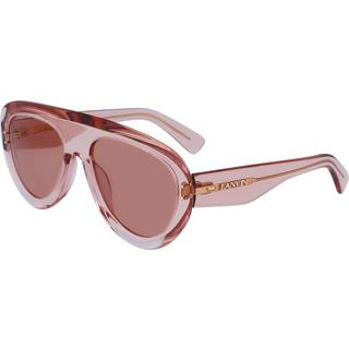 Lanvin LNV666S 651 57 Solbriller Mænd Lyserød - Transparent Pink - 57mm