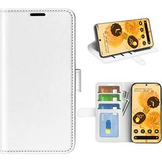 Google Pixel 7 Pro Pung Taske med Magnetisk Lukning - Hvid
