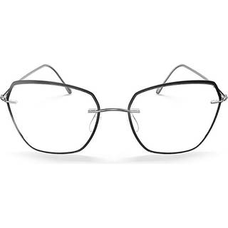Silhouette 5566/GV 7000 54 Briller Kvinder Black - Rhodium Black - 54mm