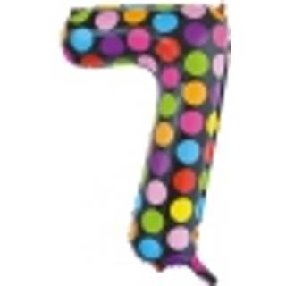 Folie tal ballon 7 Dots, 86 cm