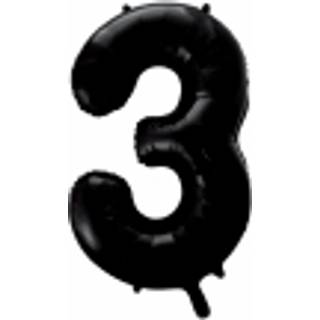 Folie tal ballon 3 sort, 86 cm