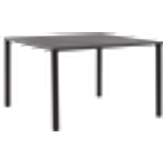 MENTON spisebord 120x120 cm - Sort