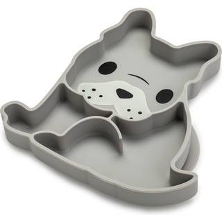 Melii Silicone Suction Plate tallerken med sugekop Bulldog 1 stk. - 1 stk.