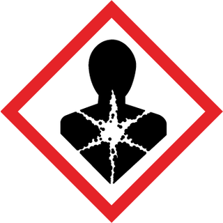 Sundhedsfare - GHS Faresymboler GHS08 (Health Hazard) - rulle a 250 stk