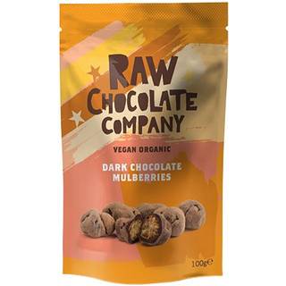 The Raw Chocolate Company Morbær m. rå chokolade Økologisk - 100 g