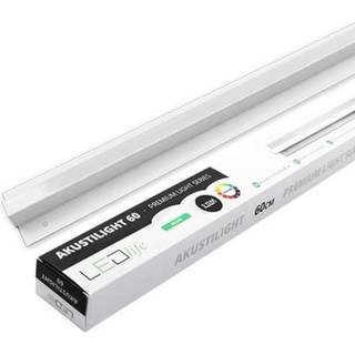 LEDlife - Troldtekt Skinne - 90 cm - 27W - 4000K - Akustilight til Troldtekt - Planforsænket - 24V
