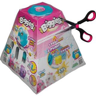 Biggies - Dog uppblåsbar plysch. Upplev förtrollning med fantasyinspirerade gosiga följeslagare. Denna jätte mjuka och squishy uppblåsbara leksak