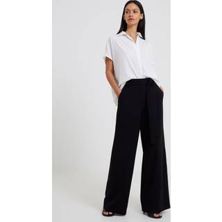French Connection French Connection Black Whisper Full Length Palazzo Trousers