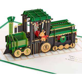 Hallmark Signature Paper Wonder Pop Up Christmas Card (Christmas Train)
