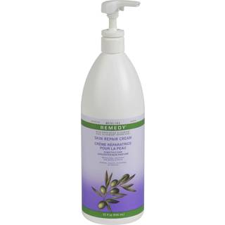 Medline Remedy Unscented Olivamine Skin Repair Cream and Body Lotion 32 Fluid Ounce