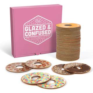 ?gte Fred Glazed and Confused Donut Memory Game inkluderer 48 donuts med 24 toppings at parre. Fantastisk familiespil til b?rn og voksne. Sjov ga