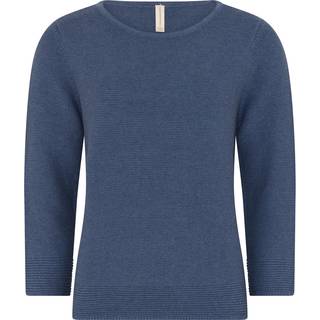 Skovhuus 3154 Structured A-Shape Jumper Cardigans 3154 Blue Melan (MEDIUM)