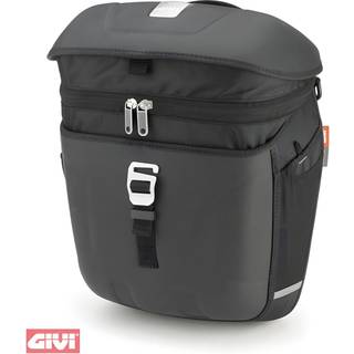 Givi Metro-T Motorcykeltasker Volumen: 18/18 liter, par, sort sort