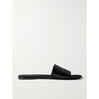 SAINT LAURENT - Satin Slides - Men - Black - EU 46