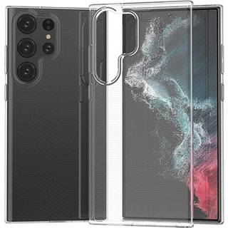 Skridsikkert Samsung Galaxy S23 Ultra 5G TPU Cover - Gennemsigtig
