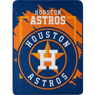 Astros Official MLB Walk Off Micro Raschel Throw Tæppe 46 X 60 (D0102H94B1Y)