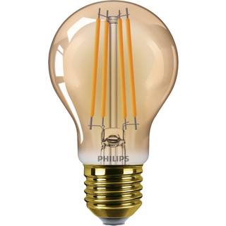 Philips LED Classic Filament 40W standard E27 Amber ikke dæmpbar  1 stk - 8720169191273 ✓ På lager - klar til levering og afhentning