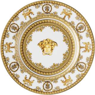Rosenthal Tableware - 'Baroque Bianco' plate, medium in Multicolor Porcelain