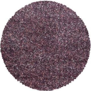 Enjoy Rund Shaggy tæppe Plettet - Pink - 160x160 (Rund)