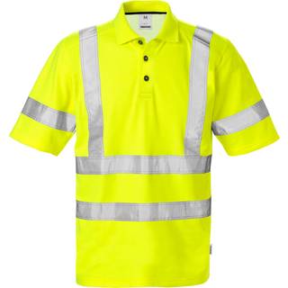 Fristads 7025 PHV Poloshirt Høj synlighed gul L