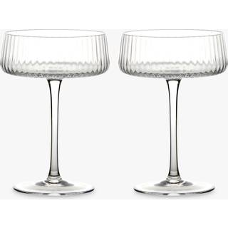 Anton Studio Designs'sæt med 2 Empire champagne-underkopperEn