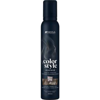 INDOLA Semi-permanent hårfarve Color Style Mousse Mørk aske 200 ml (635,00 kr / 1 l) - 200 ml