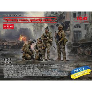 Quietly came,quietly went. Special Operations Forces of Ukraine(4 fig)new molds