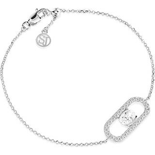 SIF Jakobs Armband - Ellisse Carezza - SJ-B2360-CZ - silber