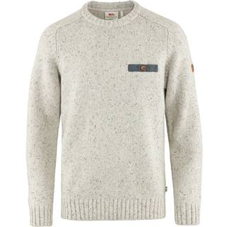 Fjällräven Lada Round-Neck Sweater Uldsweater Herrer størrelse L farve beige