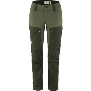 Fjällräven Women's Keb Trousers Deep Forest-Laurel Green, 40 Regular