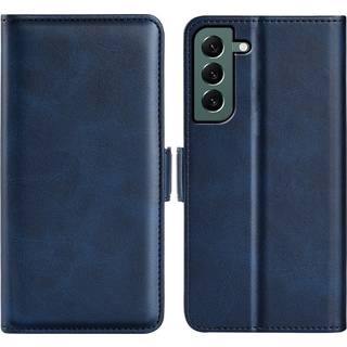 SKALO Samsung S23 Plus Premium Wallet Flip Cover - Blå
