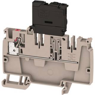 Weidmüller Push in distributionsklemme 4mm² beige