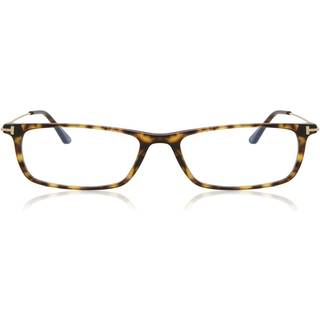 Tom Ford FT5758-B 052 Blue-Light Block 56 Briller Mænd Tortoiseshell - Dark Tortoise - 56mm