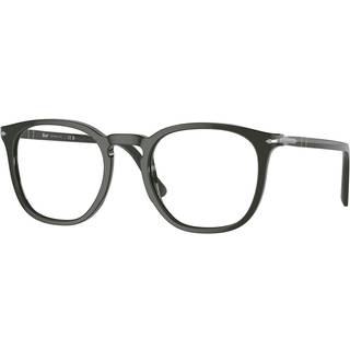 Persol Unisex PO3318V 1188 Optiske stel Acetat Grøn Transparent Pantos Normal