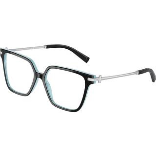 Tiffany Kvinde TF2234B 8055 Optiske stel Acetat Sort Transparent Firkantet Normal