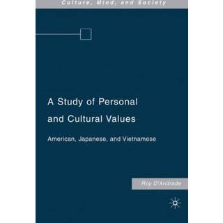 A Study of Personal and Cultural Values