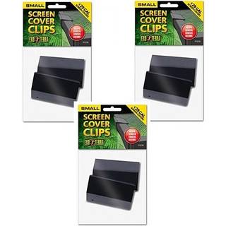 (3 pakke) Exo Terra Terrarium Cover Clip sæt små 2 klip hver