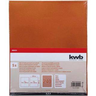 kwb 800424 Slibepapir 5 stk