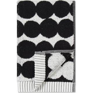 Marimekko Räsymatto Guest Håndklæde 30x50 Cm /hvidt - Håndklæder & Badelagner Bomuld Sort - 073019-190
