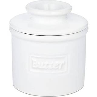 Smørkrukke, Retro Café White - Butter Bell®