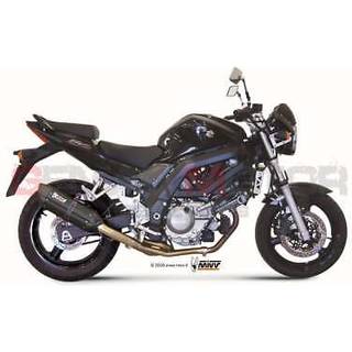 MIVV Suono Lyddæmper Rustfrit stål, sort, titanium