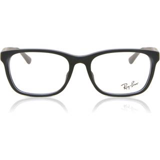 Ray-Ban RX5315D Asian Fit 2477 53 Briller Mænd Black - Sandblast Black - 53mm