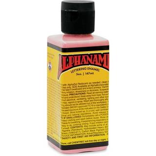 Alpha 6 Alphanamel - Raspberry Sherbet - Emaljemaling til pinstriping tegn Maleri bogstaver Fine Art 36 farver Flere størrelser 5 oz