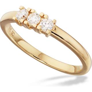 Scrouples Ring - Kleopatra - Alliancering 14kt guld med brillanter 0,24ct - 7345,3