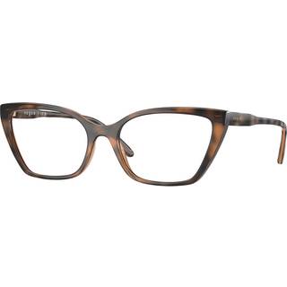 VOGUE EYEWEAR Kvinde VO5519 2386 Optiske stel Nylon Brun Transparent Cat Eye Normal