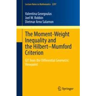 The Moment-Weight Inequality and the Hilbert–Mumford Criterion