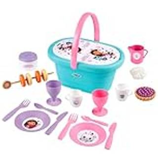 Smoby Gabbys Dukkehus picnic kurv - 21 tilbehør